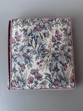 10" x 12" Floral Tapestry Album Photos Documents Keepsake 20 8.5" x 11" Pages