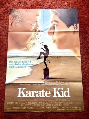 Karate Kid Kinoplakat Poster A1, Ralph Macchio, Pat Morita