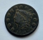 New Listing1825 Coronet Head Large One Cent Coin
