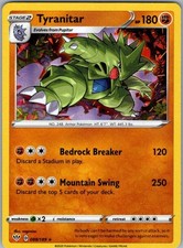 Tyranitar 088/189 Holo Rare SWSH03: Darkness Ablaze NM