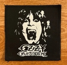 NEW XL Ozzy Osbourne Cloth Sew On Band Patch