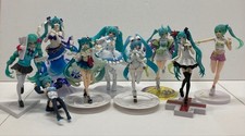 Hatsune Miku Figure Lot Collectible Anime Character Fully Functional Authentic