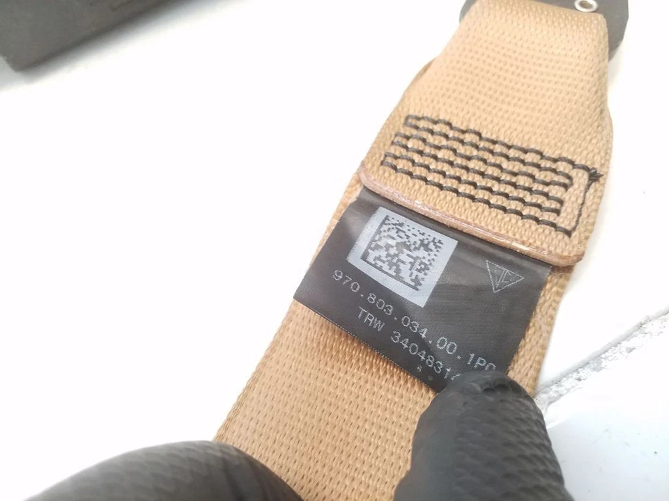 Cinturón seguridad delantero Porsche Panamera (970) 2009 97080303400 BOS106040 Foto 3 de 4