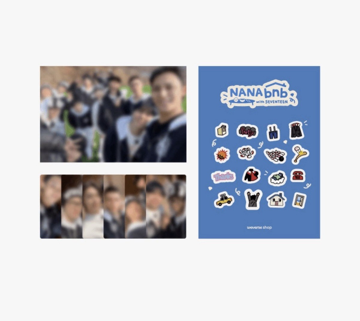 SEVENTEEN NANA BNB with SEVENTEEN WEVERSE SHOPSPECIAL GIFT SET