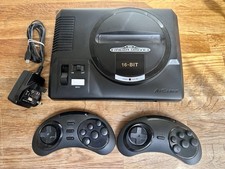 SEGA Mega Drive 16-Bit Console with Controllers & Five Games Bundle 0105-25