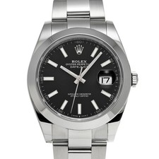 Orologio ROLEX Datejust 41 126300 cassa nera misura 41 x 41 mm uomo usato...
