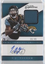 2016 Panini Prime Signatures Signature Swatches 9/49 TJ Yeldon #PSS-TY Auto 4hg
