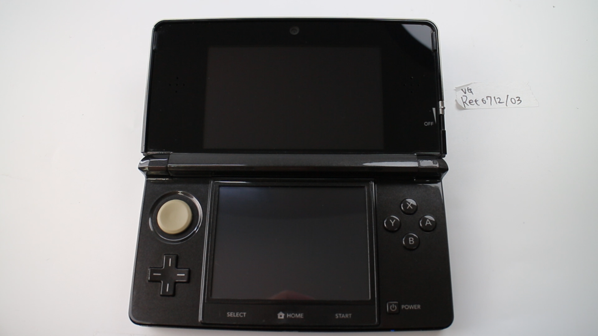 Very Good】Nintendo 3DS Cosmo Black Console ONLY Japanese Edition