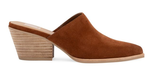 Dolce Vita brown suede western style Mules Sz 8