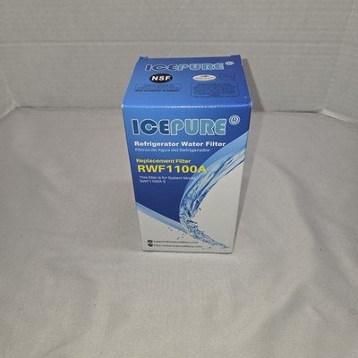 ICEPURE Refrigerator Water Filter RWF1100A Replacement Cartridge NSF Certified