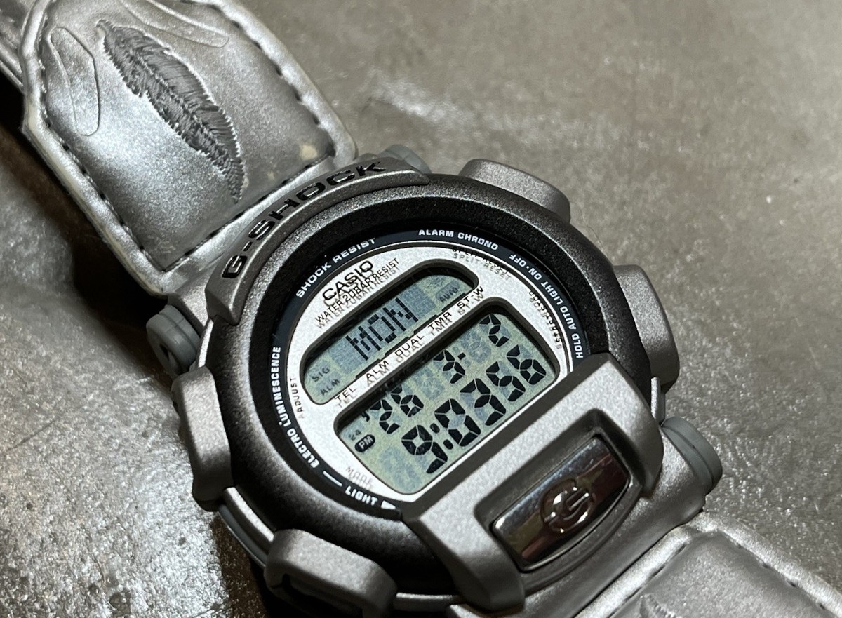 Vintage Casio G-Shock DW-003RB Rock Native Full Set Box Papers 