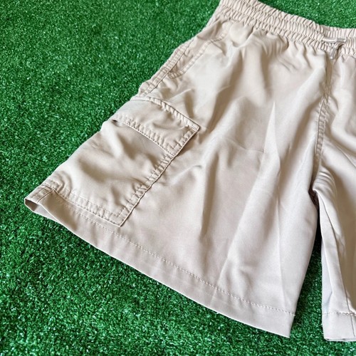 abercrombie kids Elastic Waist Cargo Pockets Regular Fit Beige Short Size 13/14 - Picture 4 of 13
