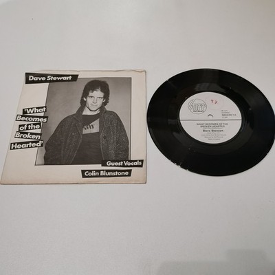 dave stewart - what becomes of the broken hearted 7'' vinyl record VG