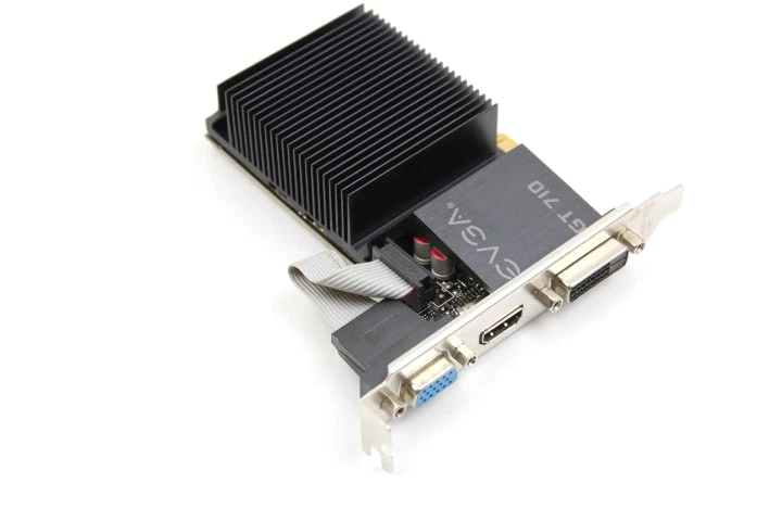 EVGA NVIDIA GeForce GT 710 1GB DDR3 Graphics Card 1080p Video HDMI - Image 4 of 4