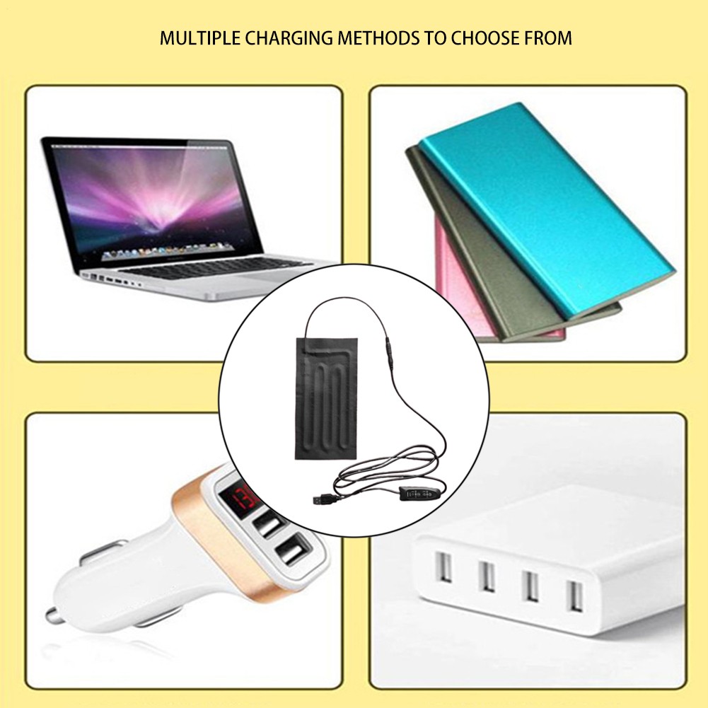 Usb Heating Pad Small Heating Pad 5V 2A USB Electric Cloth Heater Pad Heating