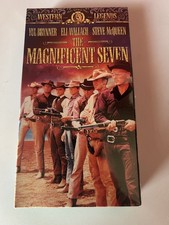 The Magnificent Seven 1997 VHS MGM Western Legends Steve McQueen Brand New