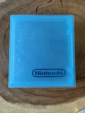 Clear Blue Official NES Nintendo Plastic Game Cartridge Case Hard Clamshell OEM
