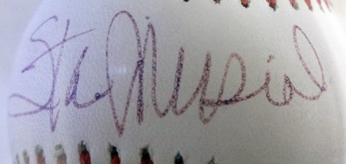 Baseball e custodia firmati Major League MLB St. Louis Cardinals Stan Musial - Foto 10 di 10