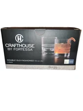 Crafthouse by Fortessa Schott Zwiesel 13.5 oz Double Old Fashioned Glass, Set/4