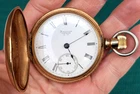 Antique Waltham Pocket Watch c1889 Mens 18S LS Hunter 11J Model 1883 Grade No. 3