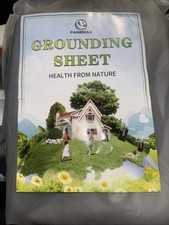 NEW Panbmao Grounding Fitted Sheet in Grey - Twin XL Size