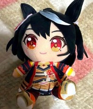 Kitasan Black Chibi Plush Uma Musume Mascot Soft Toy