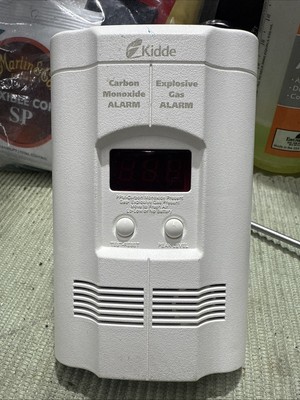 Kidde Nighthawk KN-COEG-3 Explosive Gas Alarm Carbon Monoxide Alarm Detector