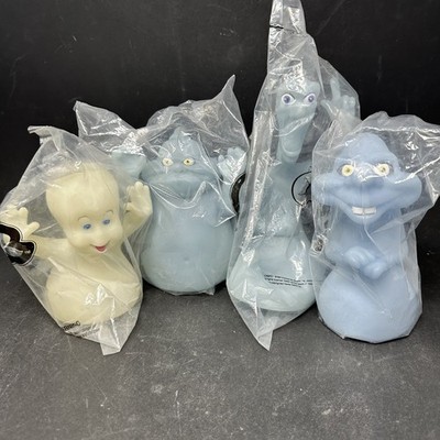 Casper Friendly Ghost + Ghostly Trio Universal City Studios 1995 Lot of 4 - NIB