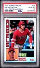 2019 Topps Chrome #84TC-25 Shohei Ohtani 1984 Topps Baseball PSA 10
