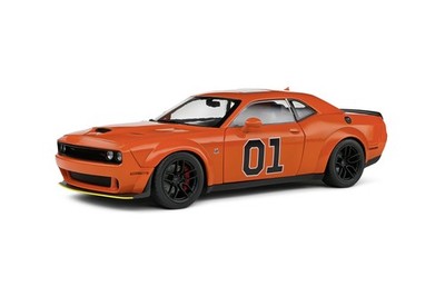 Solido 1:18 Dodge Challenger R/T Scat Pack 2023 Hazzard Tribute Modell Orange