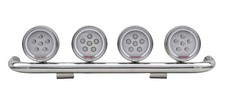 4x LED Scheinwerfer + Lampenbügel passend f�...