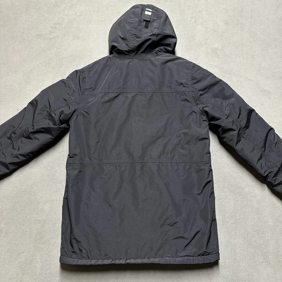 Lands End Squall Jacket Youth Kids 2XL 18-20 Black Fleece Lined Winter Coat EUC - Image 2 of 4