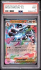 2025 POKEMON PFL EN-PHANTASMAL FLAMES #013 MEGA CHARIZARD X EX PSA 9