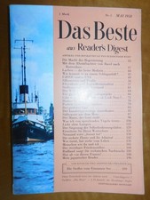 DAS BESTE aus Readers Digest - Heft 5 Mai 1958