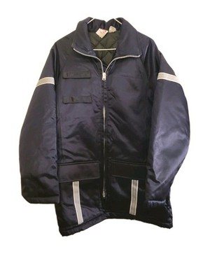 Unitog Jacket Full Zip Quilted liner Flap Pockets Nylon Rayon Men's 36  VTG