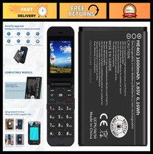 Rechargeable 1600mAh Battery for Nokia 2780 Flip Phone, Compatible with AT&T Fle