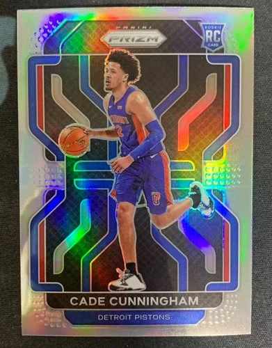 Cade Cunningham 2021-22 Panini Prizm RC Silver #282