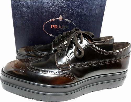 mens platform brogues
