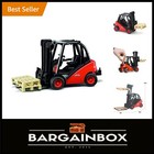 Realistic Linde H30D Forklift with Double-Stage Lift & Two Included Pallets