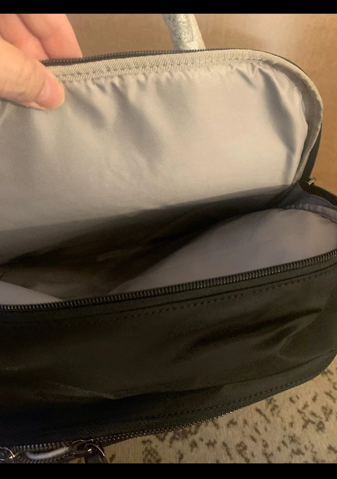 TUMI International Black Camouflage 15" Laptop Backpack-Trolley Pass Sleeve, NWT - Image 3 of 4