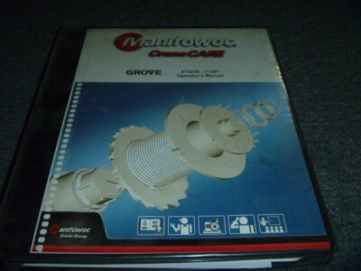 Manitowoc Grove AT422E-71361 All-Terrain Crane Owner Operator Manual xz