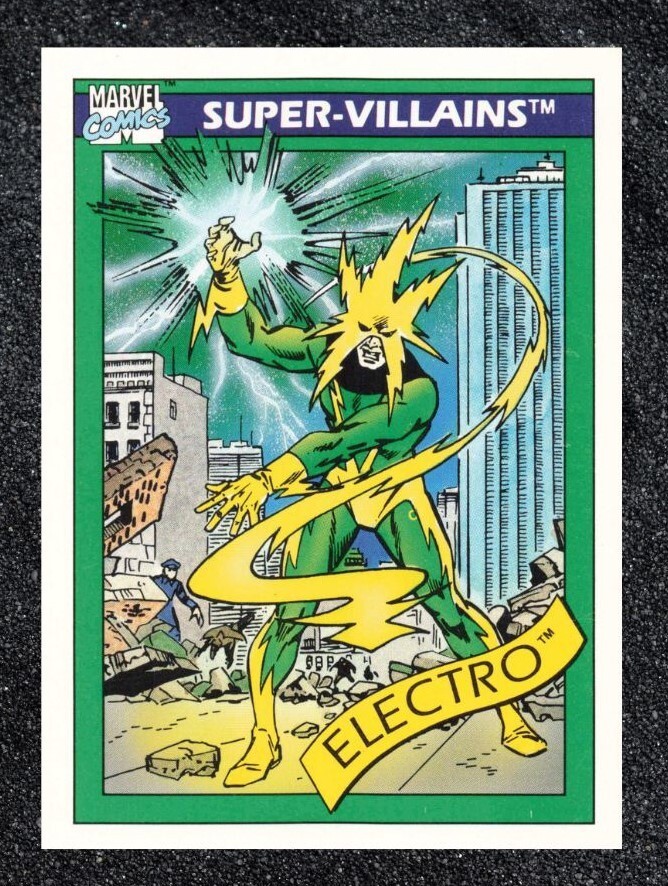 その他 1990 IMPEL MARVEL UNIVERSE Series1 1990 Impel Marvel Universe Series 1 Trading Card Electro #58 | eBay