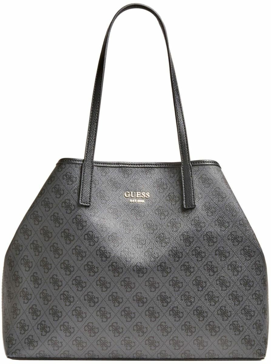 Guess Sg699524 Vikky Tote Bag In Coal Size UK 3 - 8