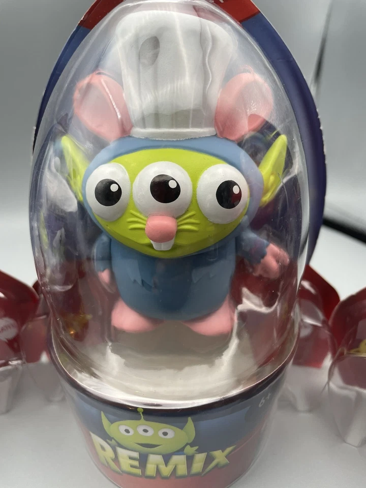 NUEVO Juego de 6 figuras de 4” Disney Pixar Remix Toy Story Alien serie completa Foto 4 de 4