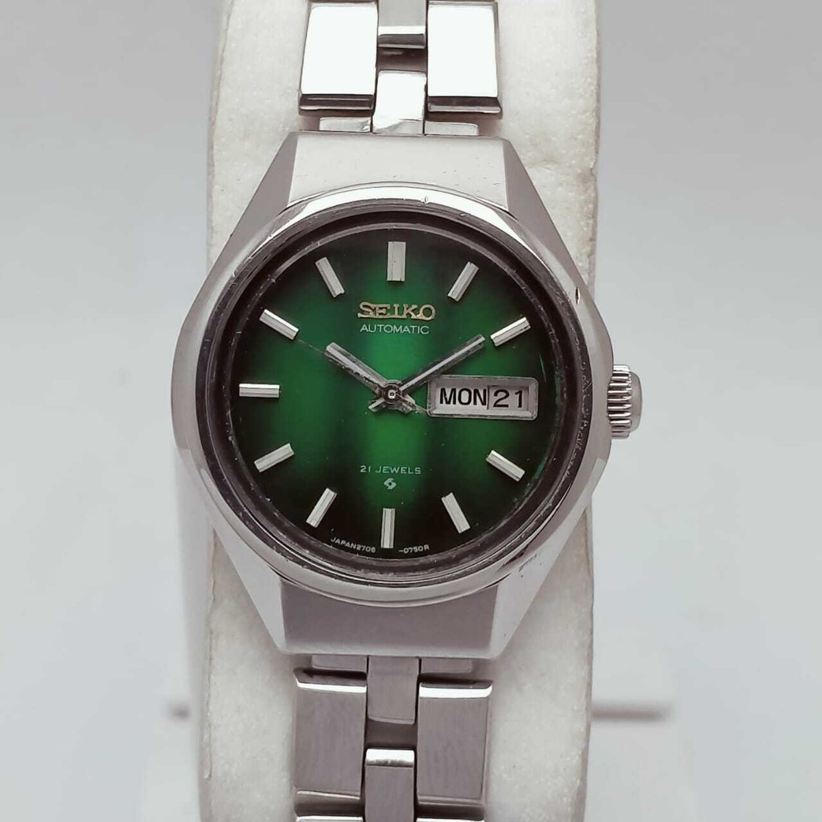 Seiko 2706-0250 Automatic Day/Date Vintage Women Watch | eBay