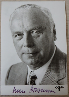 Autogramm Intendant ZDF Prof. Dr. Karl Holzamer (104637)