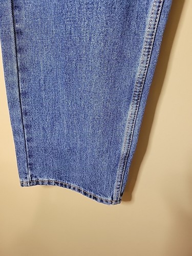 Jeans uomo Levi's 505 blu regular fit gamba dritta taglia 34x30 nuovo con etichetta - Foto 6 di 12