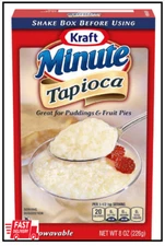 Kraft Minute Pudding Mix Good For Puddings & Fruit Pies, Tapioca, 8 oz