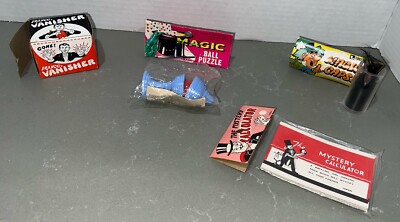 Vintage Magic Trick Lot 4 Toys - Classic Magic Trick