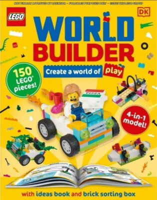 LEGO World Builder: Create a World of Play with 4-in-1 Model and 150+ Build